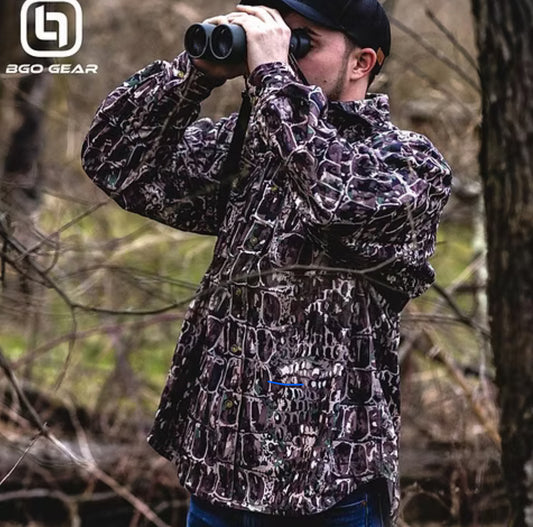 BGO Hunter's Camo Button Down Performance Shirt