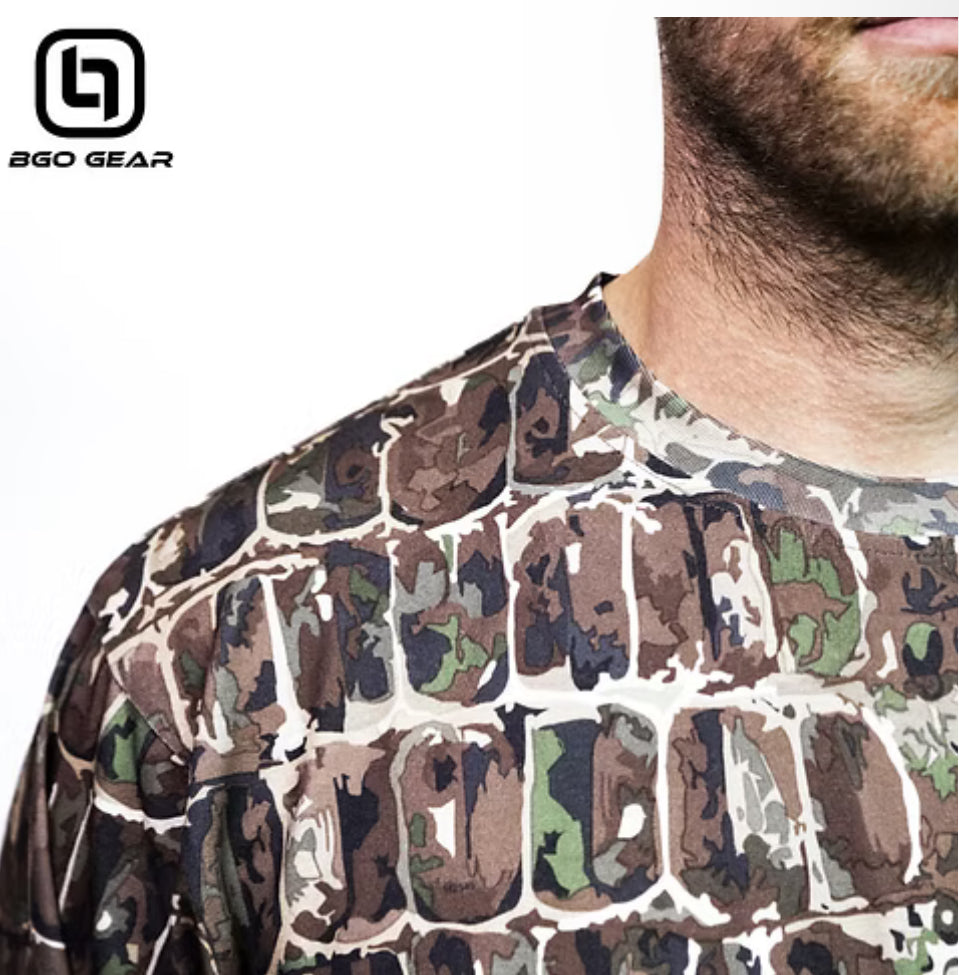 BGO Hunter's Camo Performance Long Sleeve