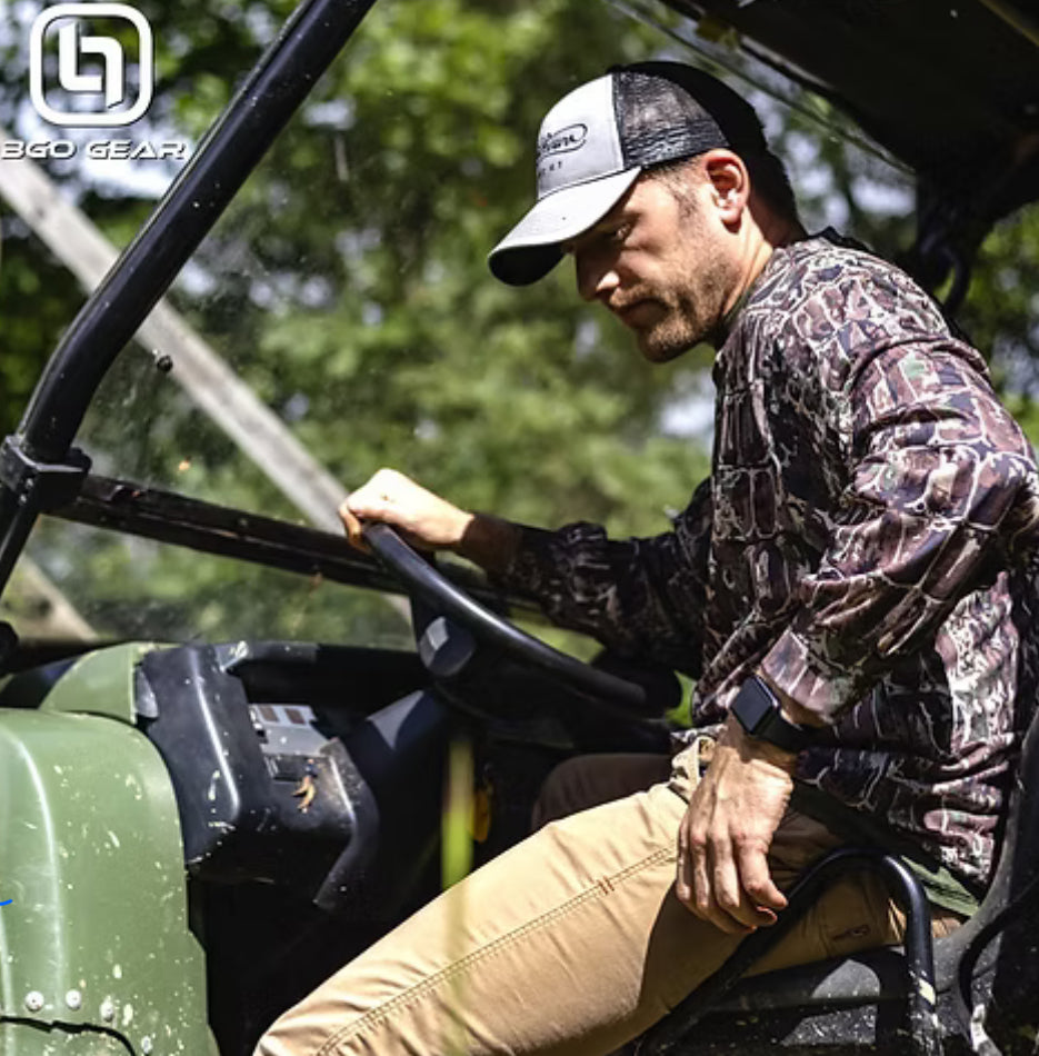 BGO Hunter's Camo Performance Long Sleeve