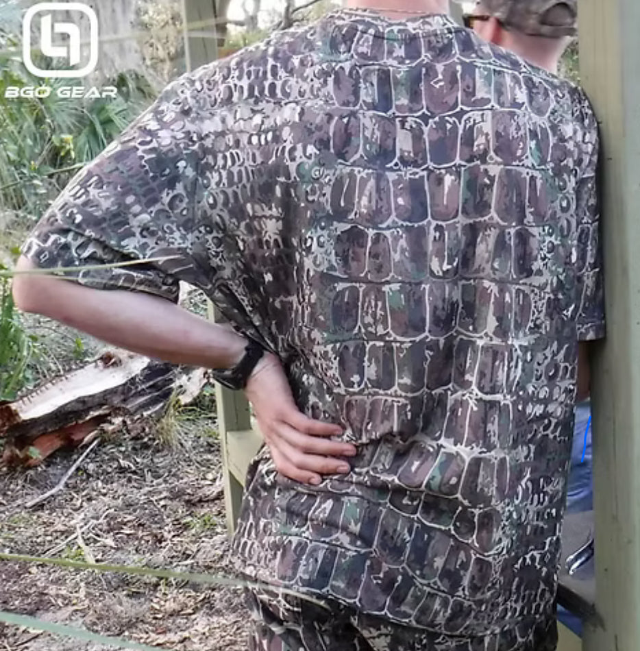 BGO Hunter's Camo Performance Short Sleeve