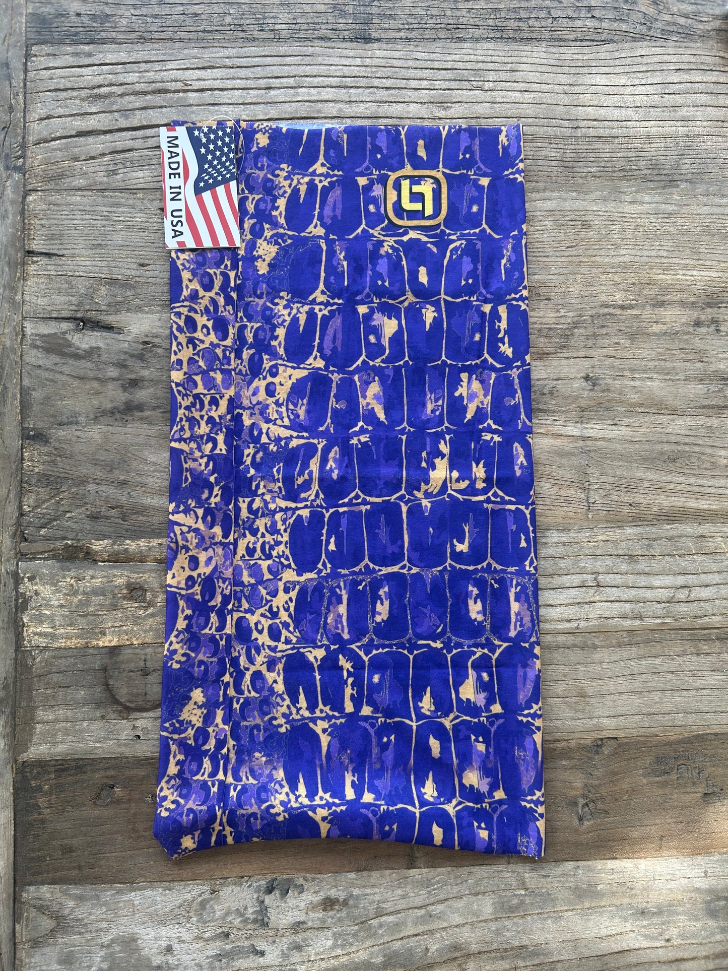 LSU Theme Face And Neck Cover